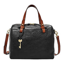 Сумка Fossil Women's Rachel Satchel Purse, черный/коричневый b0756d1xf8 | black