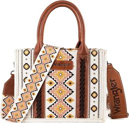 Женская большая сумка Wrangler Aztec, ангел белый (гитарный ремень) b0cghyjsnw | angel white (guitar strap)