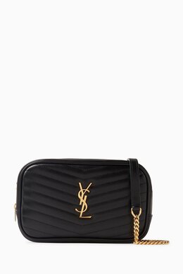 Saint Laurent Mini Lou Bag in Quilted Grain De Poudre Embossed Leather 216546778_13