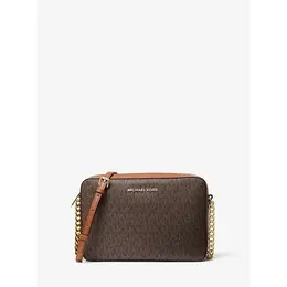 Сумка кросс-боди Michael Kors, фактура рельефная, зернистая, коричневый 101806089436