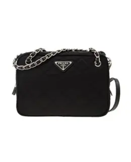 Prada Black Quilted Nylon Women's Crossbody Bag 1bh910 2as3 f0002