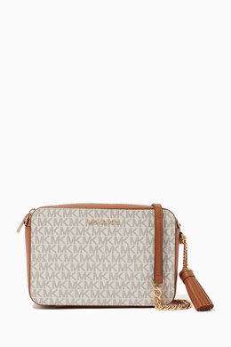 Michael Kors Ginny Crossbody Bag in Canvas & Leather 214129844_26