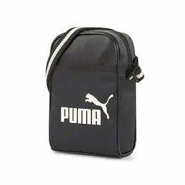 Сумка кросс-боди Puma Campus Compact Portable, фактура гладкая, черный 102442476900