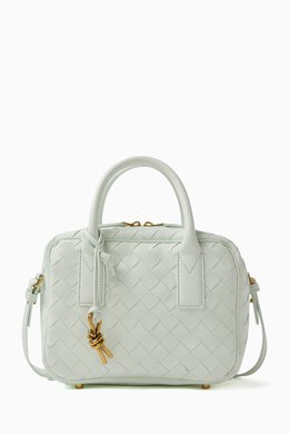 Bottega Veneta Small Getaway Top-handle Bag in Intrecciato Leather 216769654_14