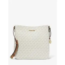 Сумка мессенджер Michael Kors, фактура рельефная, белый, 19246132