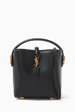 Saint Laurent Mini Le 37 Top Handle Bag in Shiny Leather 216556943_13