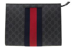 Мужской клатч Gucci с принтом, черный 475316-khn4c-1095