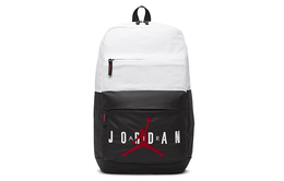 Полиэстеровый рюкзак обычный унисекс черный белый Jordan da5202-100 | black white