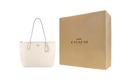 Женская сумка-тоут Coach на молнии сверху 4454-imchk