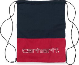 Сумка Carhartt WIP Terrace Drawstring Bag Cardinal/Dark Navy/White, разноцветный i026191 card | multi-color