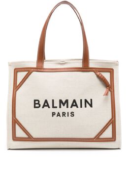 Balmain B-Army logo-print tote bag 22300050