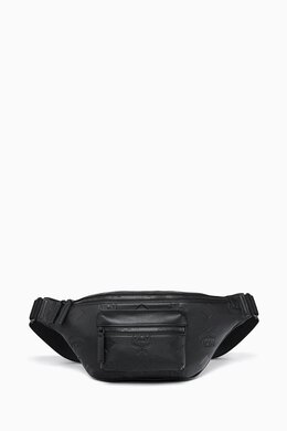 MCM Fursten Belt Bag in Embossed Leather 216820813_13