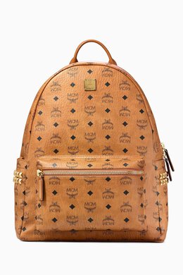 MCM Stark Backpack in Visetos Canvas 216844591_15