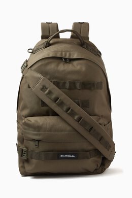 Balenciaga Medium Army Multicarry Backpack in Recycled Nylon 216932199_192