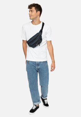 Сумка на пояс Eastpak, темно-синий ea254h0od-k11 | dark-blue denim