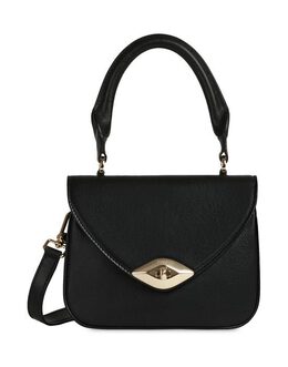 Сумка Furla кожаная с ручкой и ремнем, черный 45495615ua | black