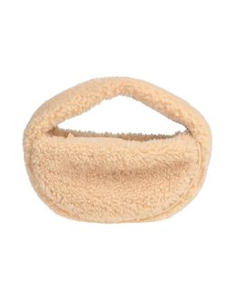 Сумка By Far из овчины с ручкой маленькая, бежевый 45763432vb | beige