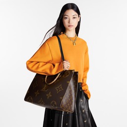 Сумка-тоут Louis Vuitton OnTheGo GM Monogram, коричневый m45320 | monogram