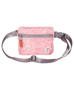 Миниатюрная поясная сумка Ripple в стиле хиппи Lola, розовый 15837294 | pink