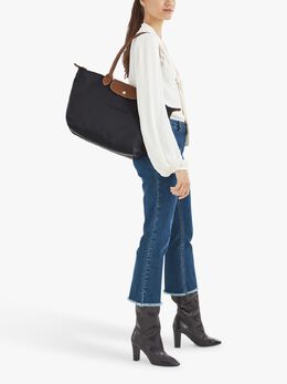 Большая сумка через плечо Longchamp Le Pliage Original, черная 41700214 | black