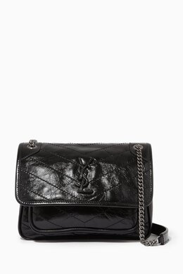 Saint Laurent Baby Niki Bag in Crinkled Vintage Leather 214587295_13