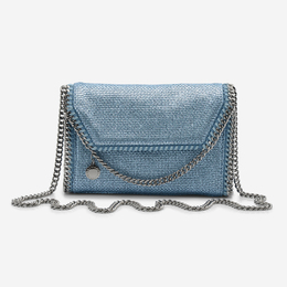 Stella McCartney Falabella Sustainable Cotton Crossbody Bag yes
