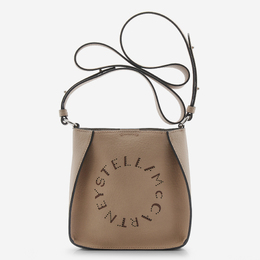 Stella McCartney Logo Vegan Leather Mini Tote yes