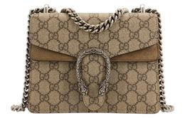 Сумка через плечо Gucci Dionysus GG Supreme Mini Коричневая 421970-khnrn-8642