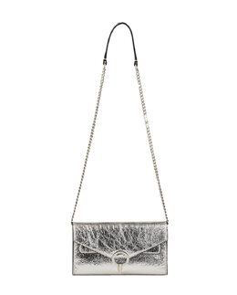 Сумка на плечо Yza Pocket с карманом Sandro, серебро 3607171881659 | plata