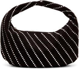 Сумка Steve Madden Bcindi Faux Suede Rhinestone Hobo, черный 9935202 | black