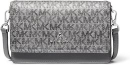 Маленькая сумка через плечо Jet Set Charm для телефона Michael Kors, цвет Dark Silver 9938984 | dark silver