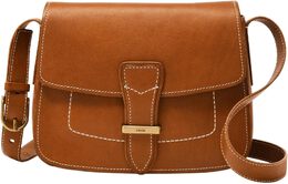 Сумка кросс-боди Fossil Tremont Flap Crossbody, коричневый 9883097 | cognac