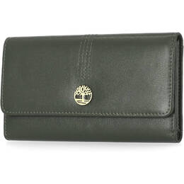 Кожаный кошелек-клатч Timberland RFID Flap Organizer, серо-зеленый b07t1dhpb5 | grape leaf