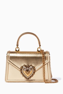 Dolce & Gabbana Small Embellished Heart Devotion Tote 212777178_248