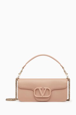 Valentino Garavani Locò Shoulder Bag in Calf Leather 216940728_171