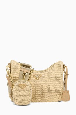 Prada Re-edition 2005 Shoulder Bag in Crochet-knit 216752153_7762