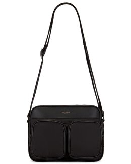 Новая сумка для фотоаппарата Saint Laurent, черный slau-my181 | black