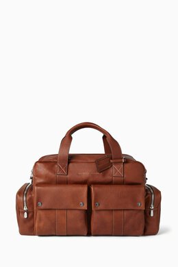Brunello Cucinelli Duffle Bag in Leather 216958660_15