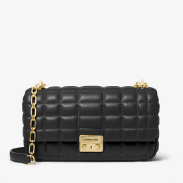 Сумка Michael Kors Tribeca Large Quilted Leather Shoulder, черный 30r4g2rl7l | black