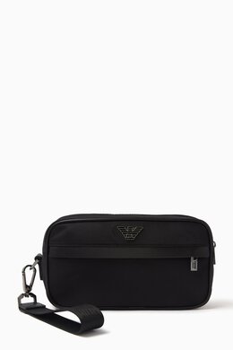 Emporio Armani Logo Wash Bag in Nylon 216681713_245