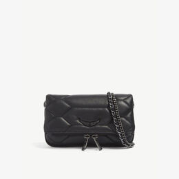Сумка через плечо Rock из нанокожи Zadig & Voltaire, цвет noir r03799170 | noir
