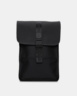 Мини-рюкзак Trail черного цвета, водостойкий Rains, черный 5711747558635 | negro