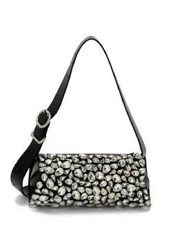 Jil Sander Cannolo Mini leather shoulder bag 19789421