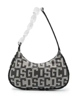 GCDS monogram chain-link shoulder bag 19976737