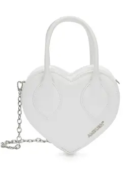 Ambush Heart Handle leather shoulder bag 20194046