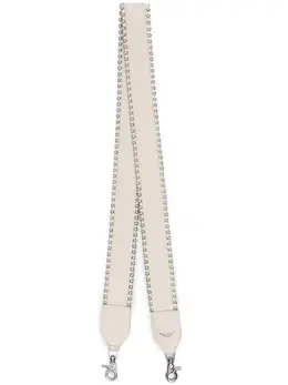 Zadig & Voltaire logo-plaque leather bag strap 20204250