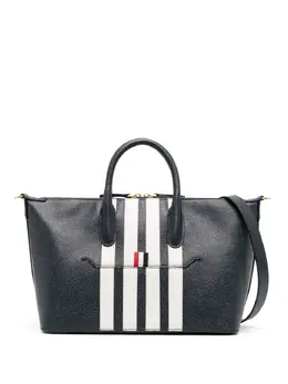 Thom Browne 4-Bar Stripe tote bag 20412237