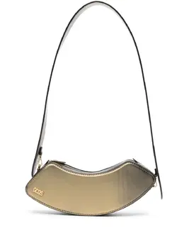 GCDS Comma holographic-effect medium shoulder bag 20843498