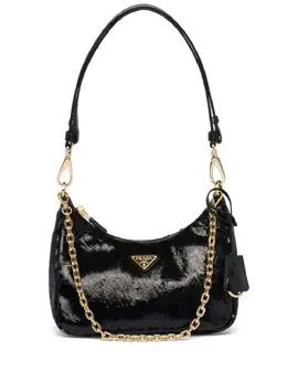 Prada Re-Nylon sequinned mini bag 21291926