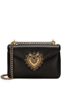 Dolce & Gabbana medium Devotion leather crossbody bag 22052977